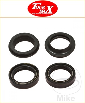 Full Fork Oil Seal and Dust Cap Kit From TourMax