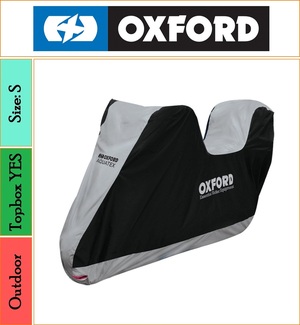 Oxford Small Aquatex Outdoor Raincover For Bikes With a Topbox