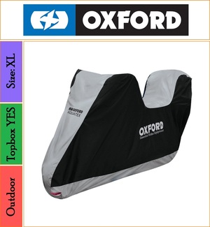 Oxford X-Large Aquatex Outdoor Raincover For Bikes With a Topbox