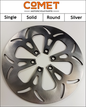 Front Comet HS Series Round Stainless Brake Disc
