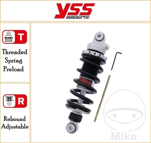 YSS 270 mm 10 mm Higher Rear Mono Emulsion Gas Shock Top Line