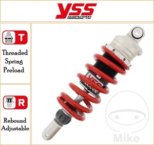 YSS 305 mm Standard Rear Mono Emulsion Gas Shock Top Line