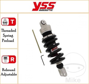 YSS 305 mm Standard Rear Mono Emulsion Gas Shock Top Line