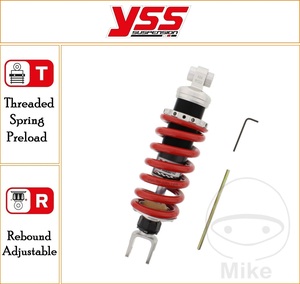 YSS 305 mm Standard Rear Mono Emulsion Gas Shock Top Line