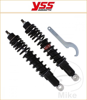 YSS 280 mm Standard Rear Twin Scooter Double Tube Hydraulic Shock