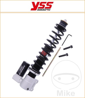 YSS 255 mm Standard Front Mono Gas Shock With Piggy Back Reservoir Eco Line