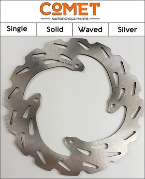 Front Comet LW Series Wavy Stainless Brake Disc
