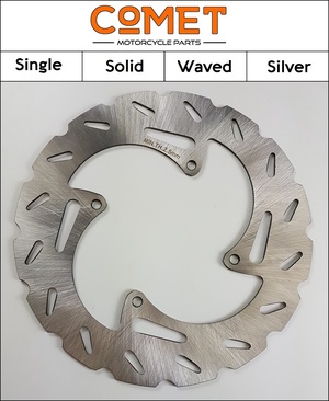 Front Comet LW Series Wavy Stainless Brake Disc