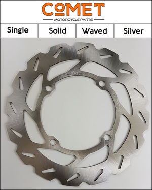 Front Comet LW Series Wavy Stainless Brake Disc