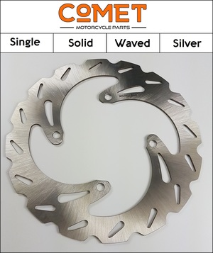Front Comet LW Series Wavy Stainless Brake Disc