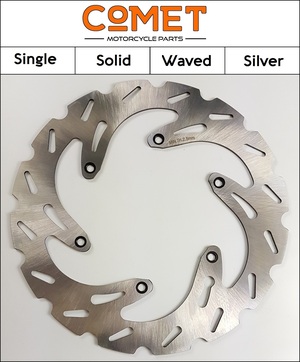 Front Comet LW Series Wavy Stainless Brake Disc
