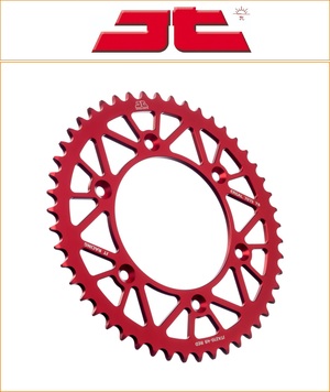 JT 49 Tooth Red Racelite Rear Sprocket