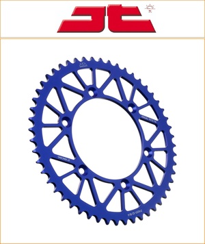 JT 52 Tooth Blue Racelite Rear Sprocket