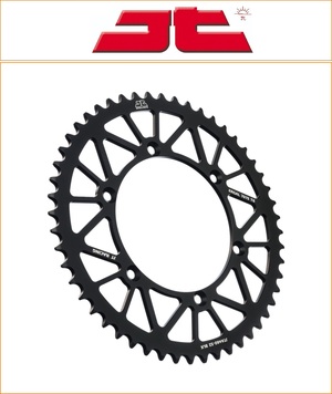 JT 52 Tooth Black Racelite Rear Sprocket