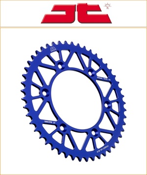 JT 49 Tooth Blue Racelite Rear Sprocket