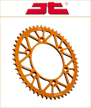 JT 50 Tooth Orange Racelite Rear Sprocket