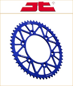 JT 52 Tooth Blue Racelite Rear Sprocket