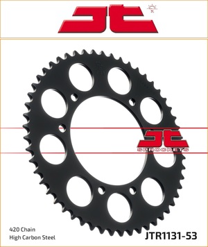 JT 53 Tooth Rear Sprocket