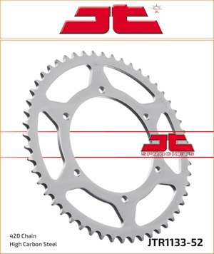 JT 52 Tooth Rear Sprocket