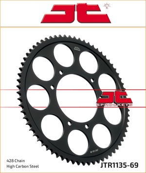 JT 69 Tooth Rear Sprocket