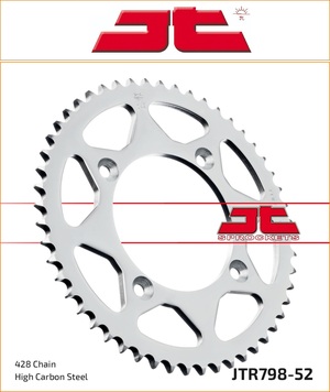 JT 52 Tooth Rear Sprocket