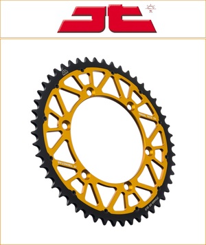 JT 50 Tooth Gold Twinstar Rear Sprocket