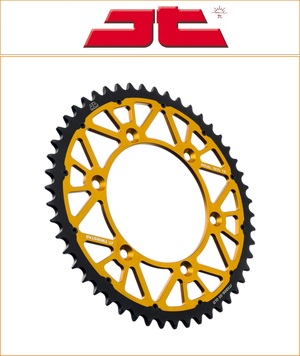 JT 50 Tooth Gold Twinstar Rear Sprocket