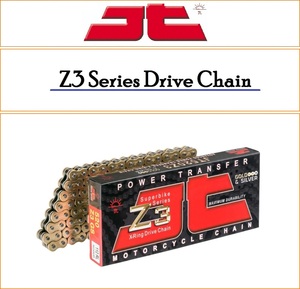 JT Z3 520 Pitch 112 Link Gold Chain