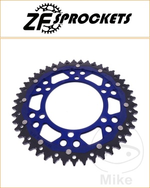 ZF 46 Tooth Blue Dual Rear Sprocket