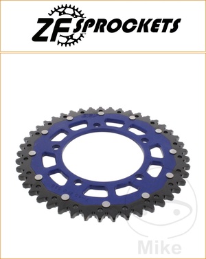 ZF 45 Tooth Blue Dual Rear Sprocket