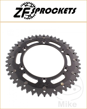 ZF 48 Tooth Black Dual Rear Sprocket