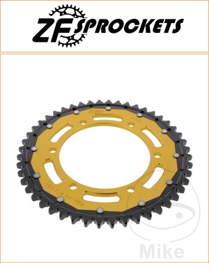 ZF 48 Tooth Gold Dual Rear Sprocket