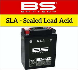 BS Battery SLA 12v Motorcycle Battery