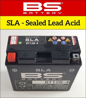 BS Battery SLA 12v Motorcycle Battery