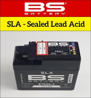 BS Battery SLA 12v Motorcycle Battery