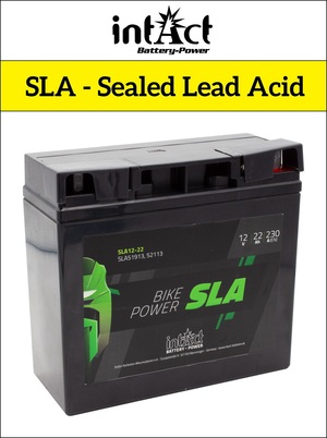 Intact SLA 12v Motorcycle Battery